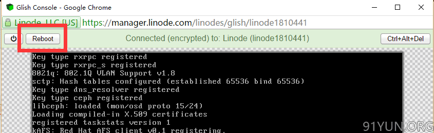 linode 安装 windows